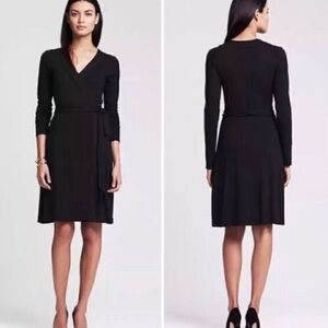 banana republic gemma wrap dress